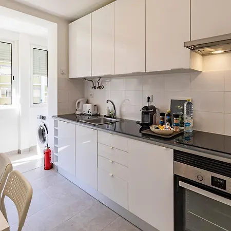 Serene 2-bedroom Flat With Garden View In Benfica * Lisbon